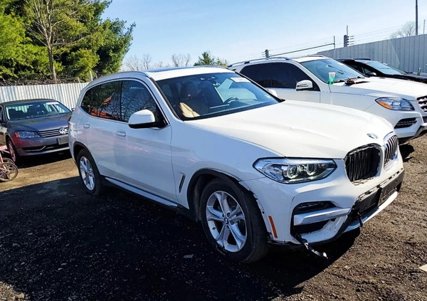 BMW X3 cena 89000 przebieg: 46000, rok produkcji 2020 z Tyszowce małe 46